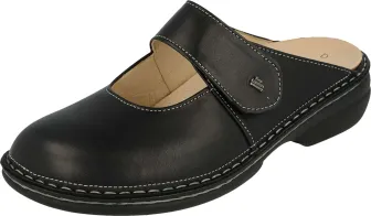 Finn Comfort - Damen-Clog STANFORD - Schwarz/Nappaseda