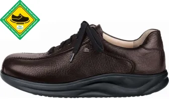 Finn Comfort - Herren-Halbschuh WATFORD (Finnamic) - Teak/Panama