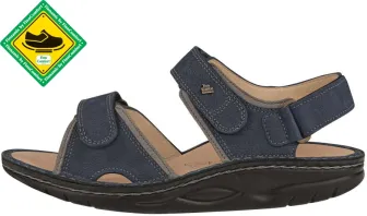 Finn Comfort - Damen-Sandale YUMA (Finnamic) - Lake/Grey/Nubukvienna/BearReno