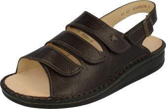 Finn Comfort - Herren-Sandale SYLT - Dunkelbraun/Saratoga