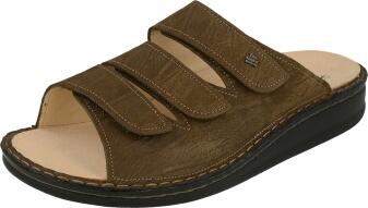 Finn Comfort - Unisex-Pantolette KORFU - Tabak/Nubukcarat