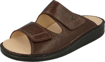 Finn Comfort - Herren-Pantolette RIAD - Braun/Karbo