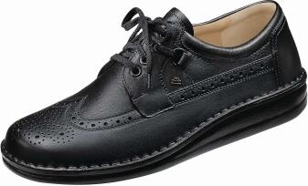 Finn Comfort - Herren-Halbschuh YORK - Schwarz/Togo