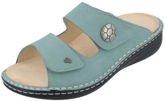 Finn Comfort - Damen-Pantolette MOOREA (Finn-Mellow) - Icegreen/Nubuk