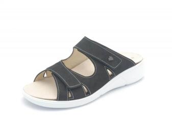 Finn Comfort - Damen-Pantolette PALAU (Classic-Relax) - Schwarz/Nubuk