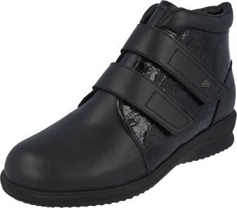 Finn Comfort - Damen-Stiefel BIEL (Warmfutter) - Schwarz/Nappaseda/Frog