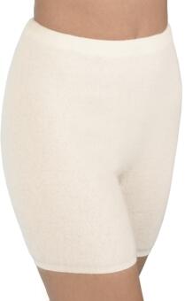 Medima Classic - Damen-Schlüpfer (normal) 50% Angora - Weiß