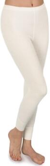 Medima Classic - Damen-Hose (lang) 50% Angora - Weiß