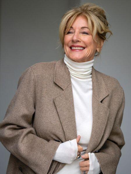 Medima - Damen-Rollkragen-Shirt (1/1 Arm) Kaschmir & Seide - Weiß, Grau, Schwarz