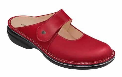 FinnComfort Damenclogs STANFORD red