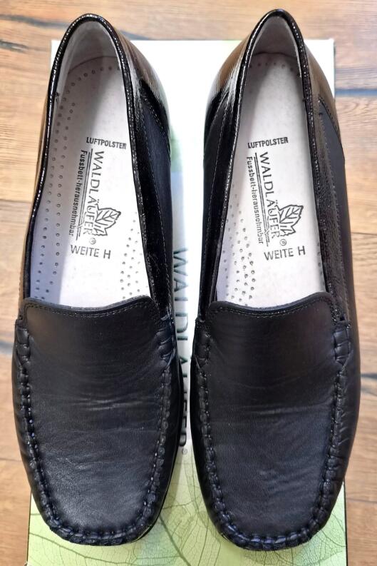 Waldläufer - Damen-Slipper HITTA (Weite H) - Memphis/Taipei/Schwarz