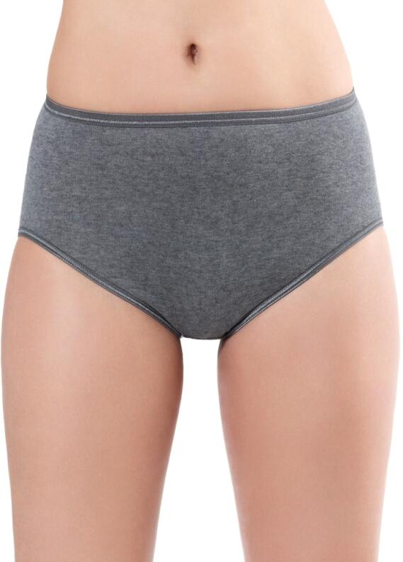 Medima - Damen-Taillenslip Kaschmir & Seide - Weiß, Mittelgrau, Schwarz