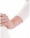 Medima Classic  Damen-Hemd  1/1 Arm mit Spitze 20%  Angora weiß