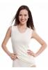 Medima Classic Damen-Hemd ohne Arm 40% Angora haut