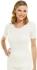 Medima Classic - Damen-Unterhemd (halbarm) 50% Angora - Weiß