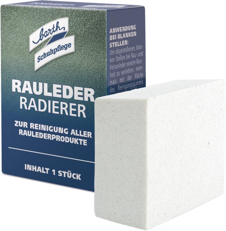 Rauleder-Radiergummi