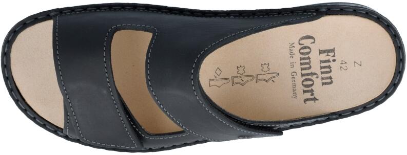 Finn Comfort - Herren-Pantolette PATERNA (Finn-Plus) - Schwarz/Nuri