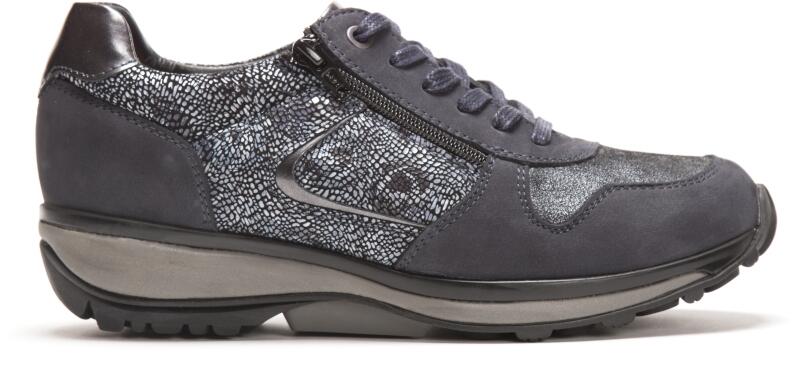 Xsensible Stretchwalker - Damen-Halbschuh - JERSEY (Weite GX) - Navy/Secret