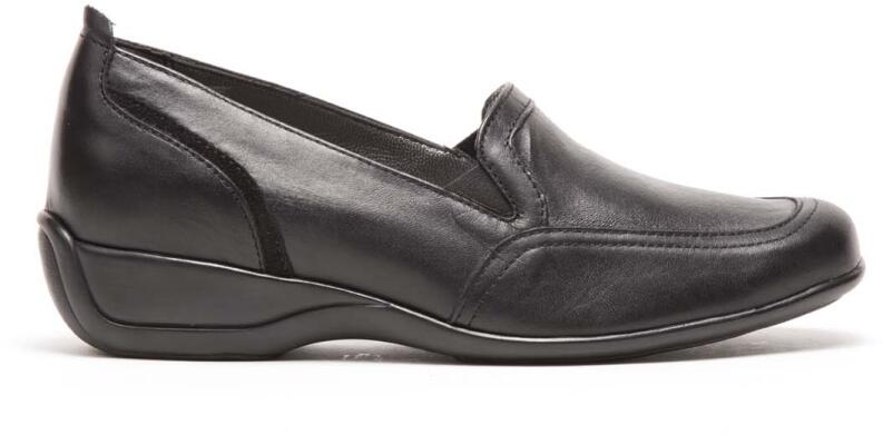 Xsensible Stretchwalker - Damen-Slipper - CISMON (Weite H) - Black