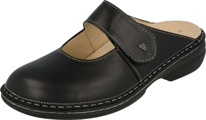 Finn Comfort - Damen-Clog STANFORD - Schwarz/Nappaseda