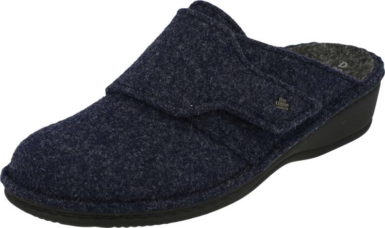 Finn Comfort - Damen-Clog ANDERMATT - Darkblue/Wollfilz