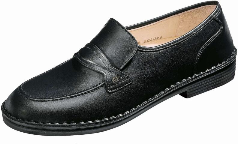 Finn Comfort - Herren-Slipper TOLEDO - Schwarz/Trento