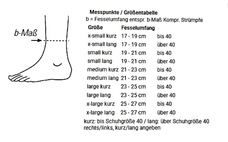 BORT Fußheberorthese LINKS (Schwarz) - Large/kurz - 23.03.02.0006