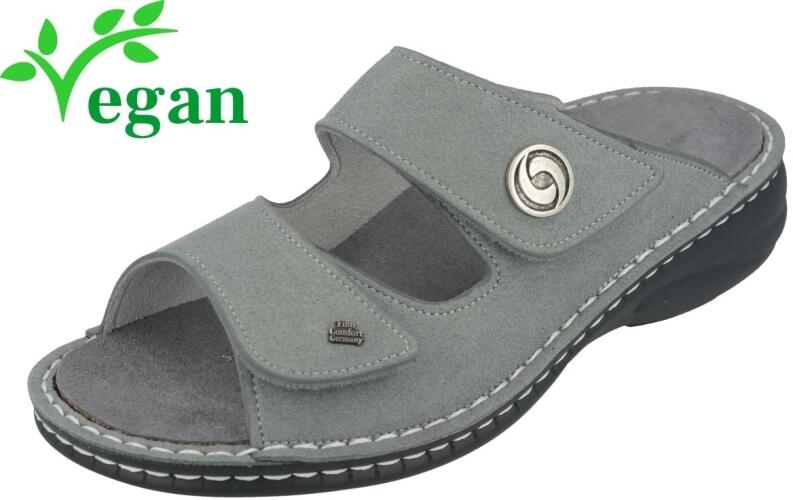 Finn Comfort - Damen-Pantolette HEDDA (VEGAN) - Conifer/Milim