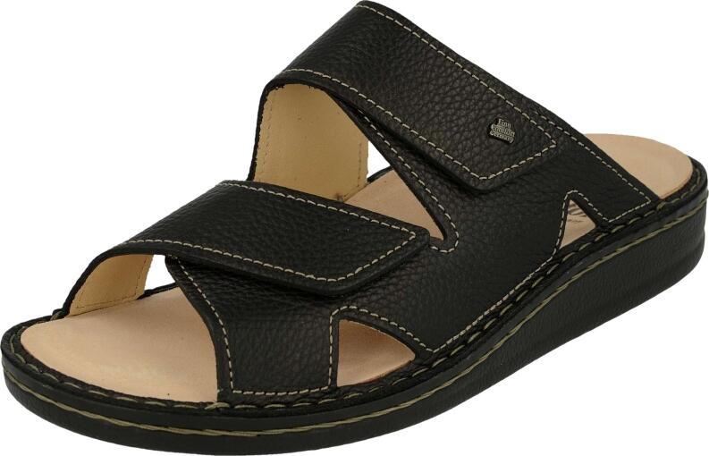 Finn Comfort - Herren-Pantolette DANZIG-S (Classic-Soft) - Schwarz/Bison
