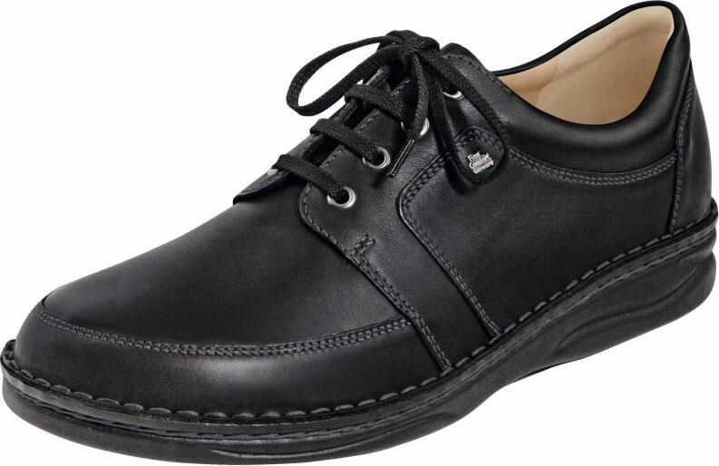 Finn Comfort - Herren-Halbschuh NORWICH - Schwarz/Montana