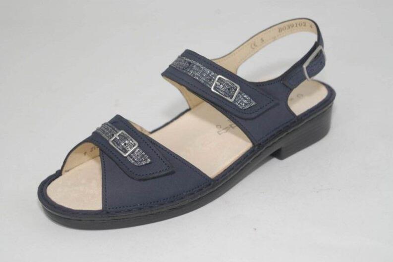 FinnComfort Damen Sandale SASSO dunkelblau