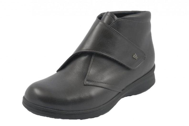 Finn Comfort - Damen-Stiefel RIJEKA (Warmfutter) - Schwarz/Nappaseda