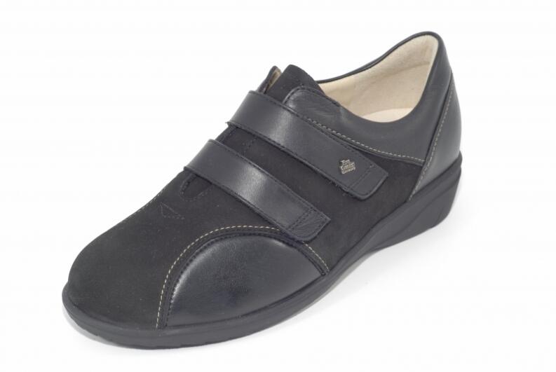 FinnComfort - Stretch Halbschuh Lüttich Schwarz