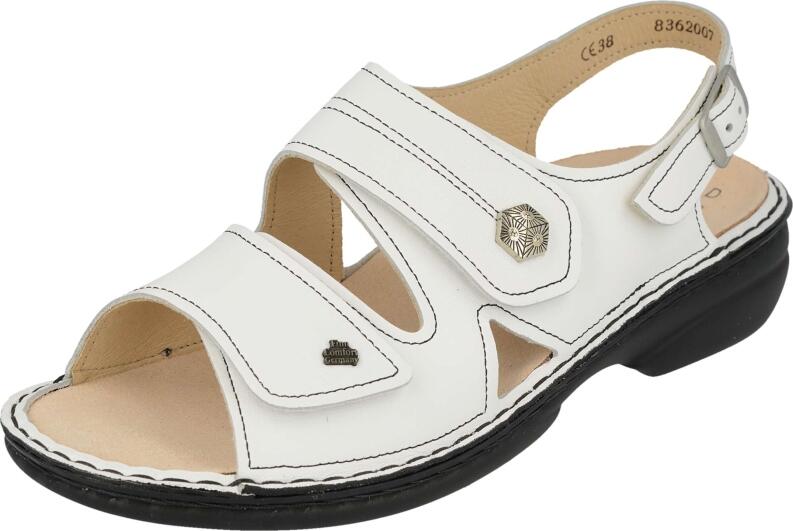 Finn Comfort - Damen-Sandale MILOS - Weiss/Nappa