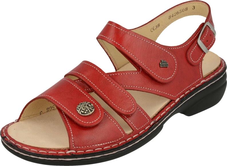 Finn Comfort - Damen-Sandale GOMERA - Red/Venezia