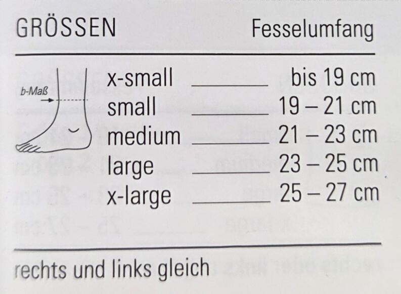 BORT Stabilo Knöchelstütze - 23.02.02.1016