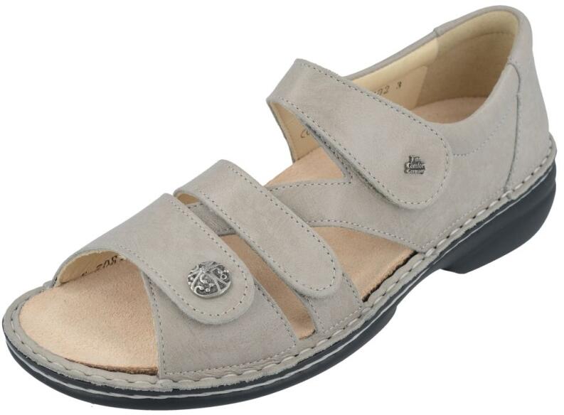 Finn Comfort - Damen-Sandale (Classic-Soft) BIELLA-S - Taupe/Twiga