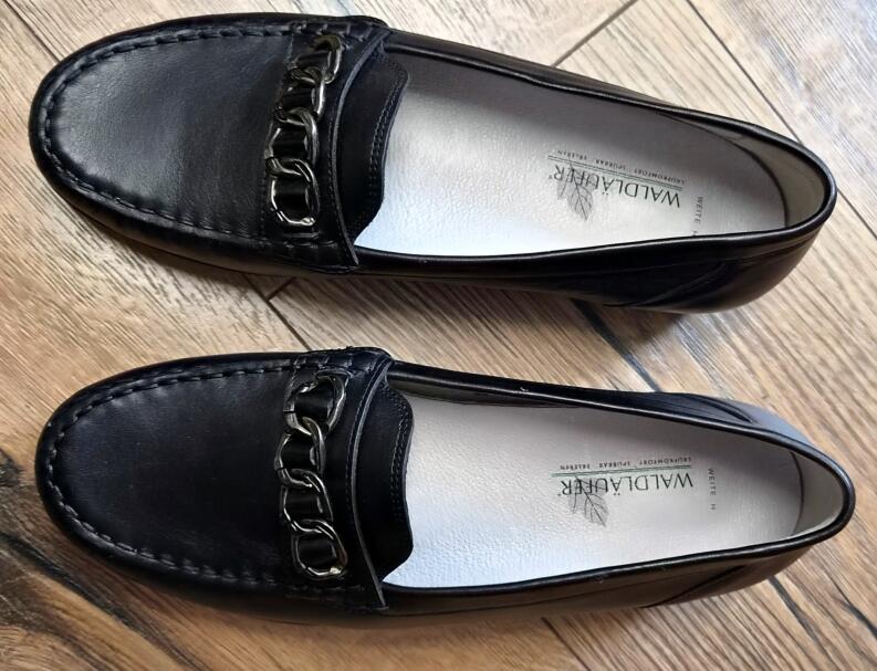 Waldläufer - Damen-Slipper HINA (Weite H) - Memphis/Schwarz