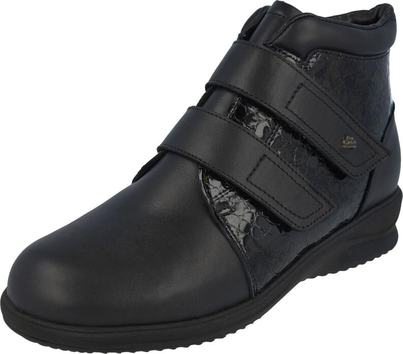Finn Comfort - Damen-Stiefel BIEL (Warmfutter) - Schwarz/Nappaseda/Frog