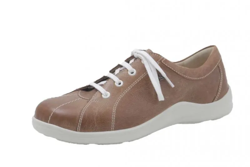 FinnComfort Damen-Halbschuh Carson Cognac