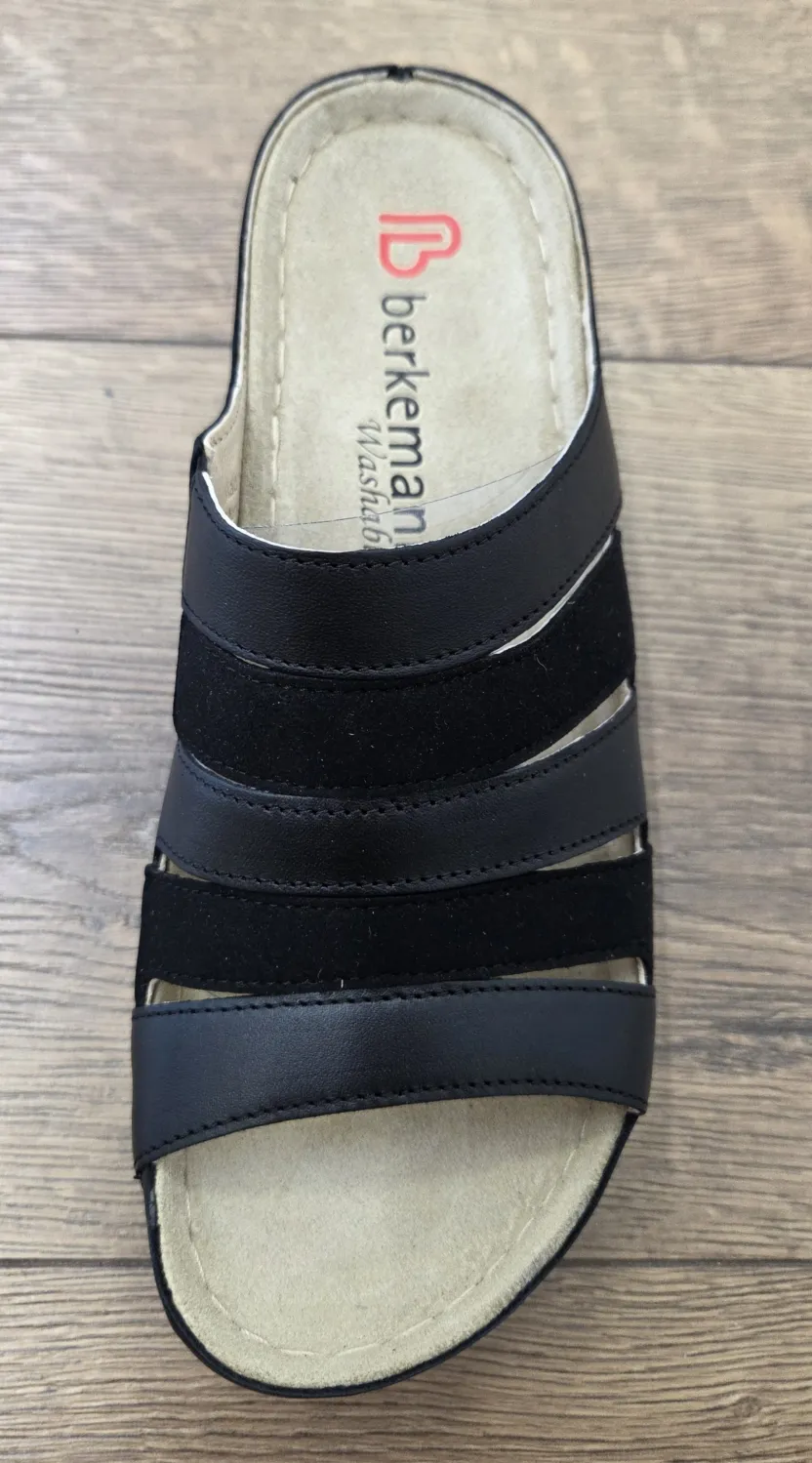 Berkemann Berkina Bine (washable) schwarz/Micronubuk